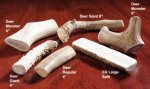 Antlers of all shapes and sizes make wonderful, healthy chew for your dog. Just be sure to get one that is too big for your dog to swallow!