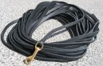 leather long leash